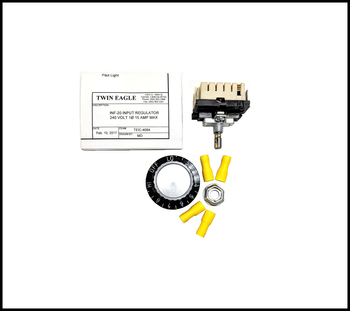 Twin Eagles Incremental Control, 240 Volts